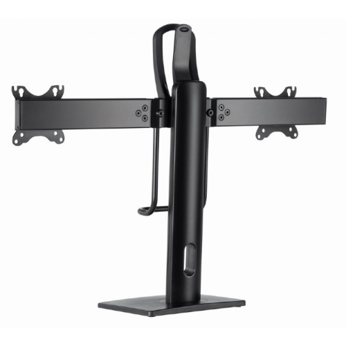 GEMBIRD Double monitor desk stand height adjustable