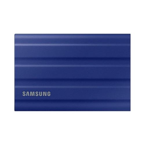 SSD Portabil Samsung T7 Shield, 2TB, USB-C 3.1, Blue