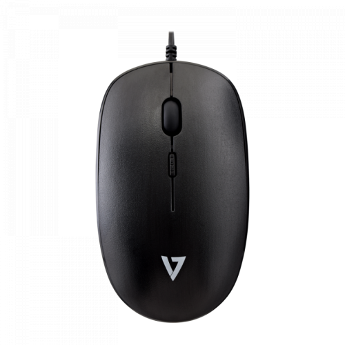 Mouse Optic V7 MU200-1E, USB, Black