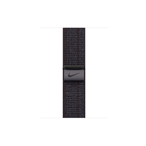 Curea SmartWatch Apple Nike Sport Loop, 41mm, Black-Blue