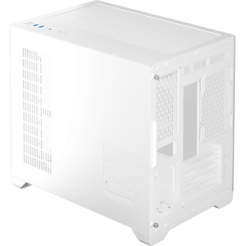 Carcasa 1STPLAYER Gaming MV6 TP WHITE