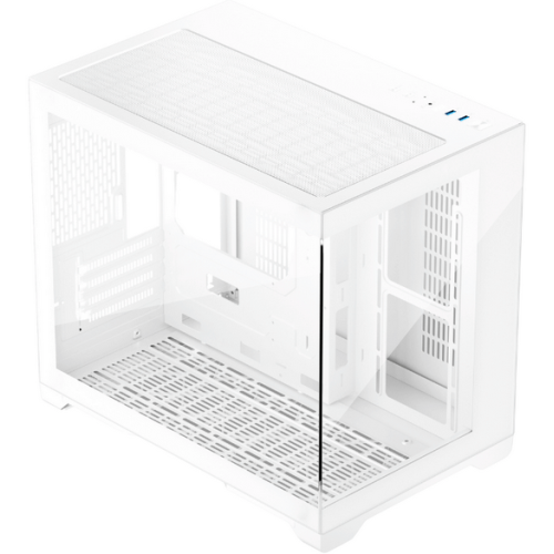 Carcasa 1STPLAYER Gaming MV6 TP WHITE