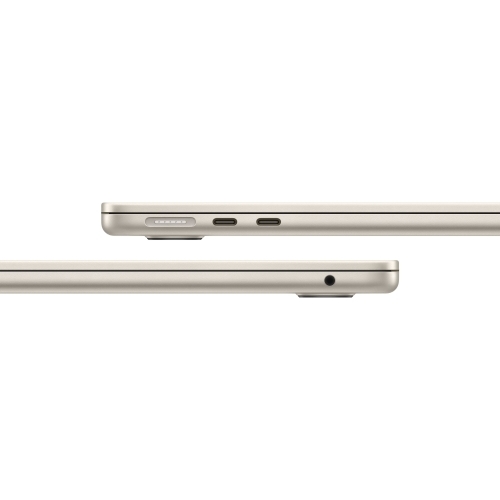 Laptop Apple MacBook Air 13 with Liquid Retina (2025), Apple M4 Deca Core, 13.6 inch, RAM 16GB, SSD 512GB, Apple M4 10-core Graphics, RO KB, macOS Sequoia, Starlight