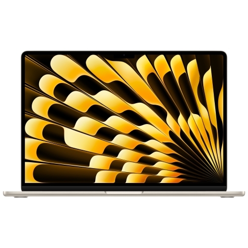 Laptop Apple MacBook Air 15 with Liquid Retina (2025), Apple M4 Deca Core, 15.3 inch, RAM 16GB, SSD 256GB, Apple M4 10-core Graphics, RO KB, macOS Sequoia, Starlight