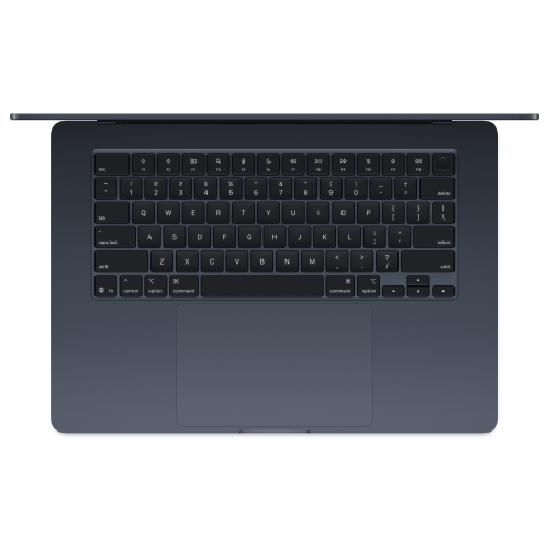 Laptop Apple MacBook Air 15 with Liquid Retina (2025), Apple M4 Deca Core, 15.3 inch, RAM 16GB, SSD 512GB, Apple M4 10-core Graphics, RO KB, macOS Sequoia, Midnight