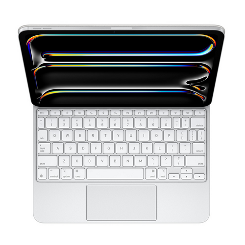 Tastatura Apple Magic pentru iPad Pro M4 (2024) de 11inch, Layout RO, White