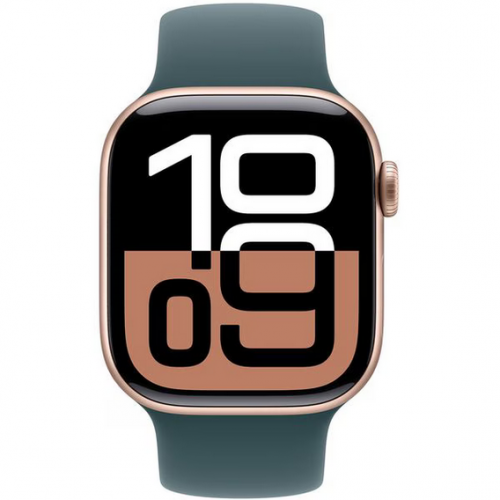 Curea SmartWatch Apple MXLA3ZM/A, 42mm, Sport Lake Green/M-L