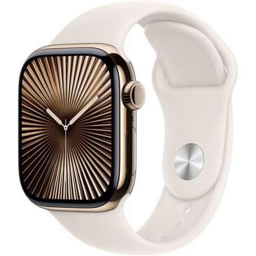 Curea SmartWatch Apple MXLL3ZM/A, 42mm, Sport Starlight/S-M