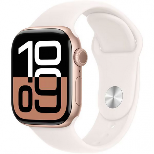 Curea SmartWatch Apple MXLN3ZM/A, 42mm, Sport Light Blush/S-M