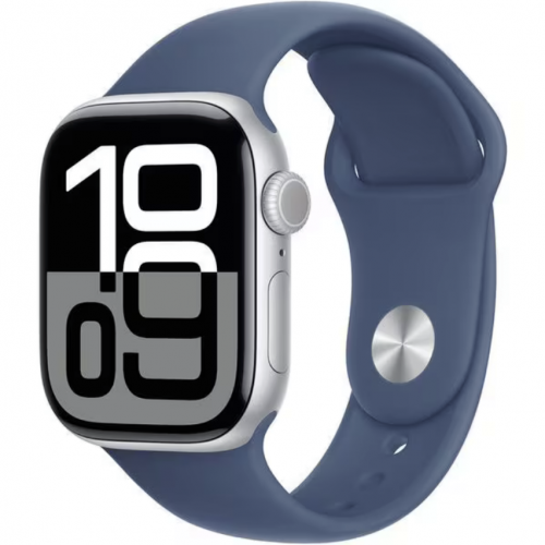 Curea SmartWatch Apple MXLV3ZM/A, 46mm, Sport Denim/S-M