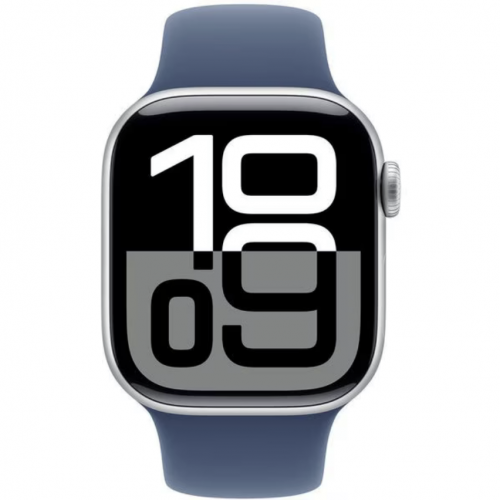 Curea SmartWatch Apple MXLV3ZM/A, 46mm, Sport Denim/S-M