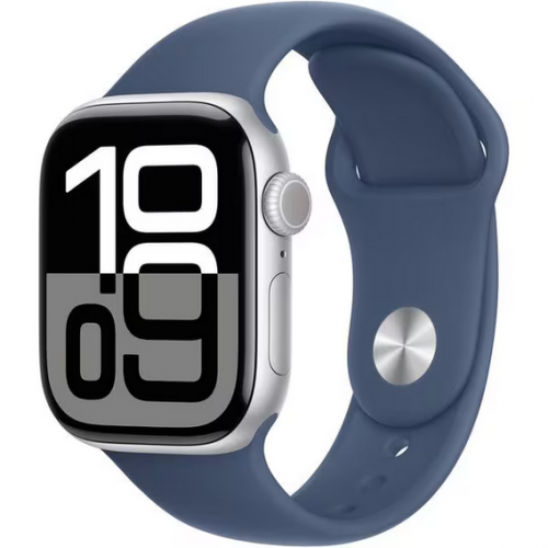 Curea SmartWatch Apple MXLW3ZM/A, 46mm, Sport Denim/M-L
