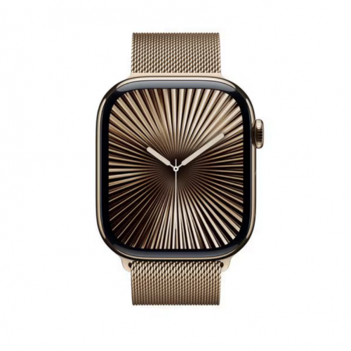 Curea SmartWatch Apple MXMR3ZM/A, 46mm, Gold Milanese Loop/M-L