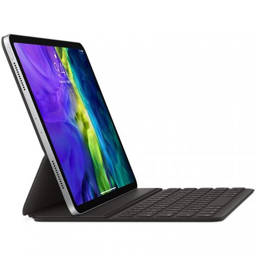 Husa cu tastatura Apple Smart Keyboard pentru iPad Pro 4th generatie de 11inch (2020), Black