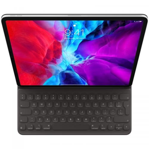 Husa cu tastatura Apple MXNL2RO/A pentru iPad Pro de 12.9inch (3th/4th gen), Layout RO, Black