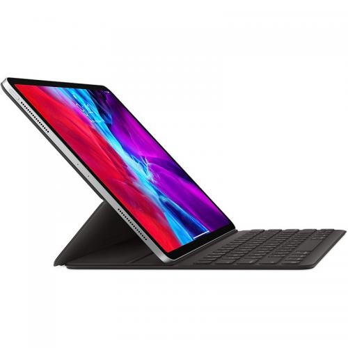 Husa cu tastatura Apple MXNL2RO/A pentru iPad Pro de 12.9inch (3th/4th gen), Layout RO, Black