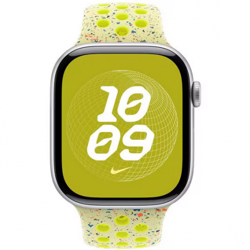 Curea SmartWatch Apple MXU73ZM/A, 46mm, Sport Volt Splash Nike/S-M