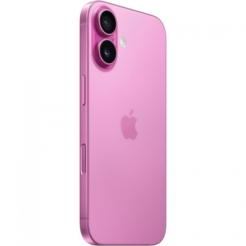 Telefon Mobil Apple iPhone 16, Dual SIM Hybrid, 128GB, 8GB RAM, 5G, Pink