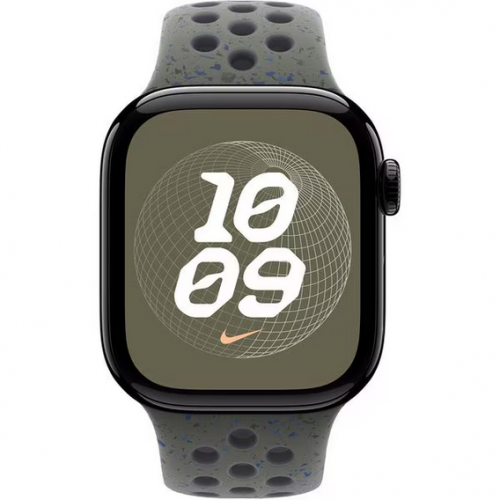 Curea SmartWatch Apple MYLE3ZM/A, 46mm, Sport Cargo Khaki Nike, M-L