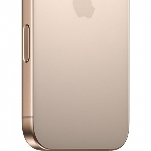 Telefon Mobil Apple iPhone 16 Pro, Dual SIM Hybrid, 256GB, 8GB RAM, 5G, Desert Titanium