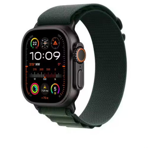 Curea SmartWatch MYPT3ZM/A, 49mm, Dark Green Alpin Loop/Large