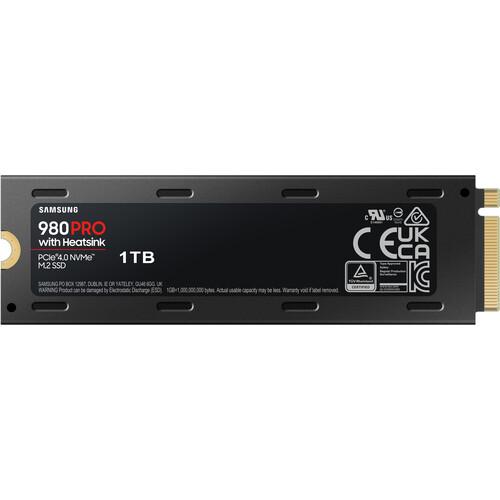 SSD Samsung 980 PRO Heatsink 1TB, PCI Express 4.0 x4, M.2 2280