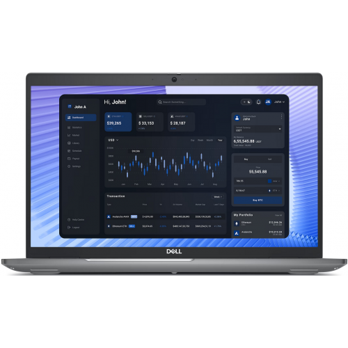 Laptop Dell Precision 3590, Intel Core Ultra 7 165H, 15.6inch, RAM 16GB, SSD 512GB, nVidia RTX 500 4GB, Windows 11 Pro, Titan Gray