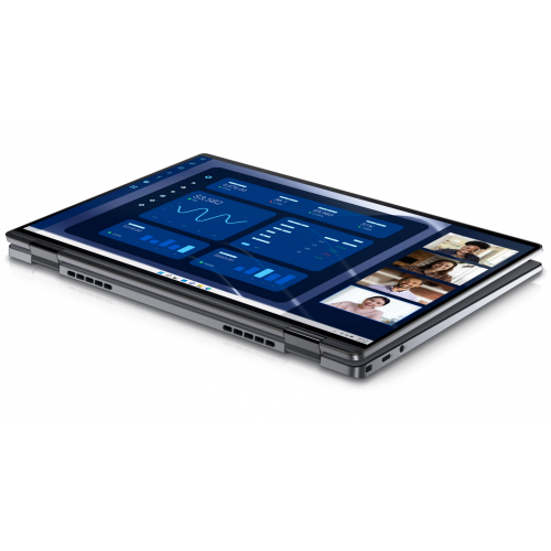 Laptop 2-in-1 Dell Latitude 9450, Intel Core Ultra 7 165U, 14inch Touch, RAM 32GB, SSD 1TB, Intel Graphics, Windows 11 Pro, Grey