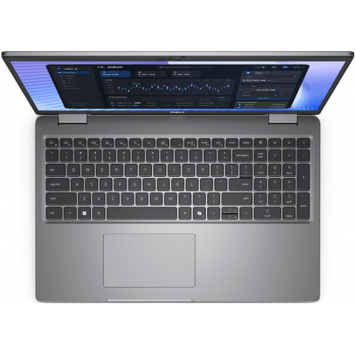 Laptop Dell Precision 3590, Intel Core Ultra 7 155H, 15.6 inch, RAM 32GB, SSD 1TB, nVidia RTX 500 4GB, Windows 11 Pro, Titan Gray
