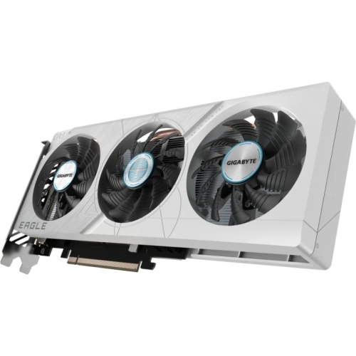 Placa video Gigabyte nVidia GeForce RTX 4060 EAGLE OC ICE 8GB, GDDR6, 128bit