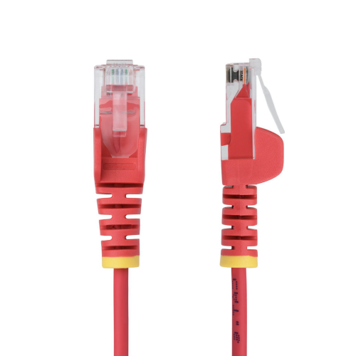 1M RED SLIM CAT6 CABLE/.