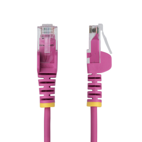 15M PINK SLIM CAT6 CABLE/.