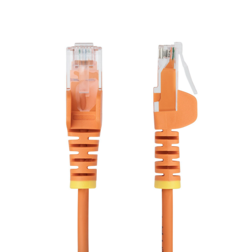 2M ORANGE SLIM CAT6 CABLE/.