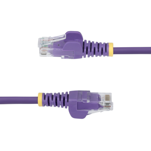 2.5M PURPLE SLIM CAT6 CABLE/.