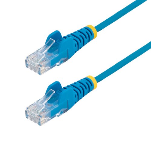 Patch Cord StarTech N6PAT25CMBLS, CAT6, UTP, 0.25 m, Blue
