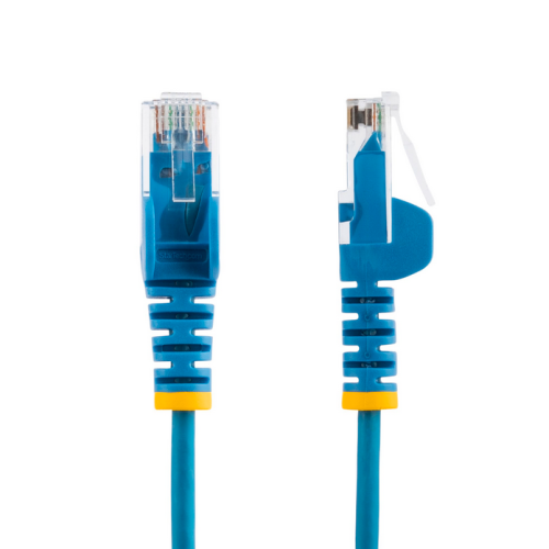 Patch Cord StarTech N6PAT25CMBLS, CAT6, UTP, 0.25 m, Blue