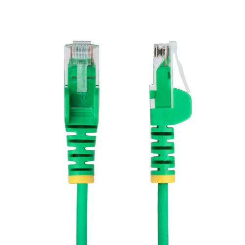 Patch Cord StarTech N6PAT25CMGNS, CAT6, UTP, 0.25 m, Green