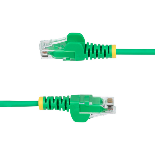 Patch Cord StarTech N6PAT25CMGNS, CAT6, UTP, 0.25 m, Green