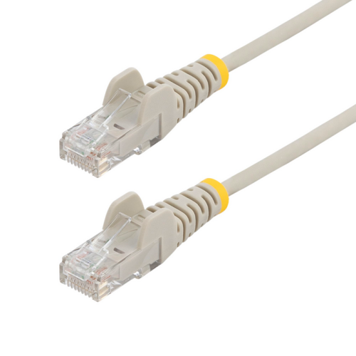 Patch Cord StarTech N6PAT25CMPLS, CAT6, UTP, 0.25 m, Gray