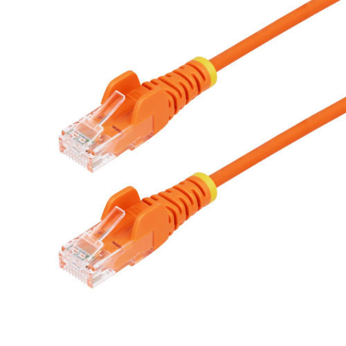 Patch Cord StarTech N6PAT25CMPLS, CAT6, UTP, 0.25 m, Orange
