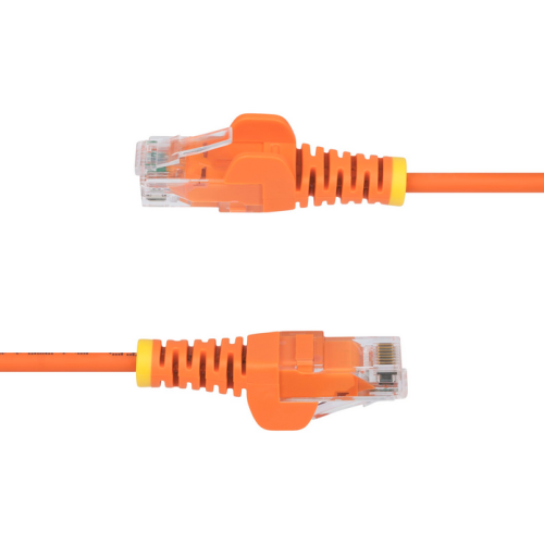 Patch Cord StarTech N6PAT25CMPLS, CAT6, UTP, 0.25 m, Orange