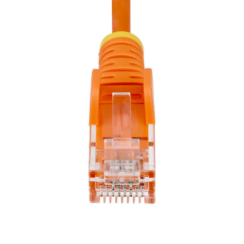 Patch Cord StarTech N6PAT25CMPLS, CAT6, UTP, 0.25 m, Orange