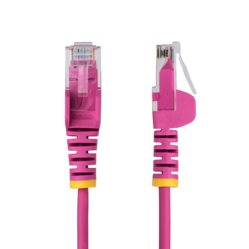 Patch Cord StarTech N6PAT25CMPKS, CAT6, UTP, 0.25 m, Pink