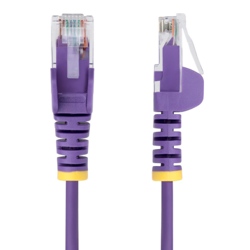 Patch Cord StarTech N6PAT25CMPLS, CAT6, UTP, 0.25 m, Purple
