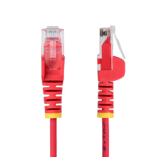 Patch Cord StarTech N6PAT25CMRDS, CAT6, UTP, 0.25 m, Red