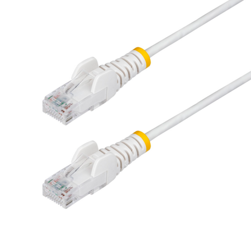 Patch Cord StarTech N6PAT25CMWHS, CAT6, UTP, 0.25 m, White
