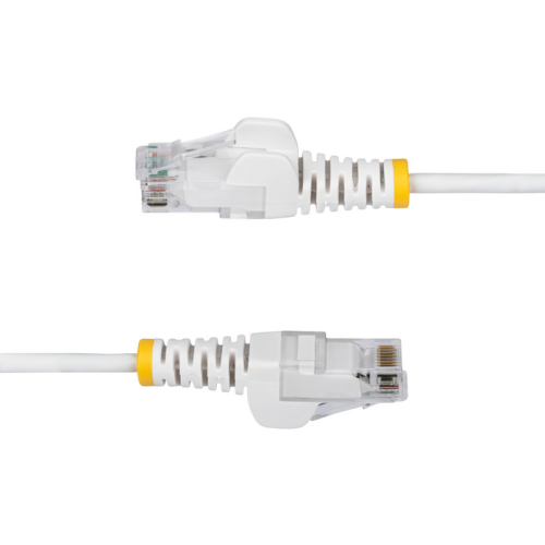 Patch Cord StarTech N6PAT25CMWHS, CAT6, UTP, 0.25 m, White