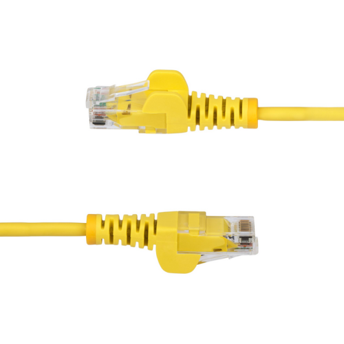 Patch Cord StarTech N6PAT25CMPLS, CAT6, UTP, 0.25 m, Yellow