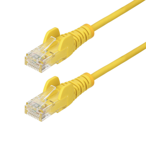3M YELLOW SLIM CAT6 CABLE/.