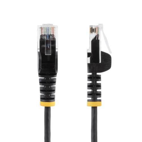 5M BLACK SLIM CAT6 CABLE/.